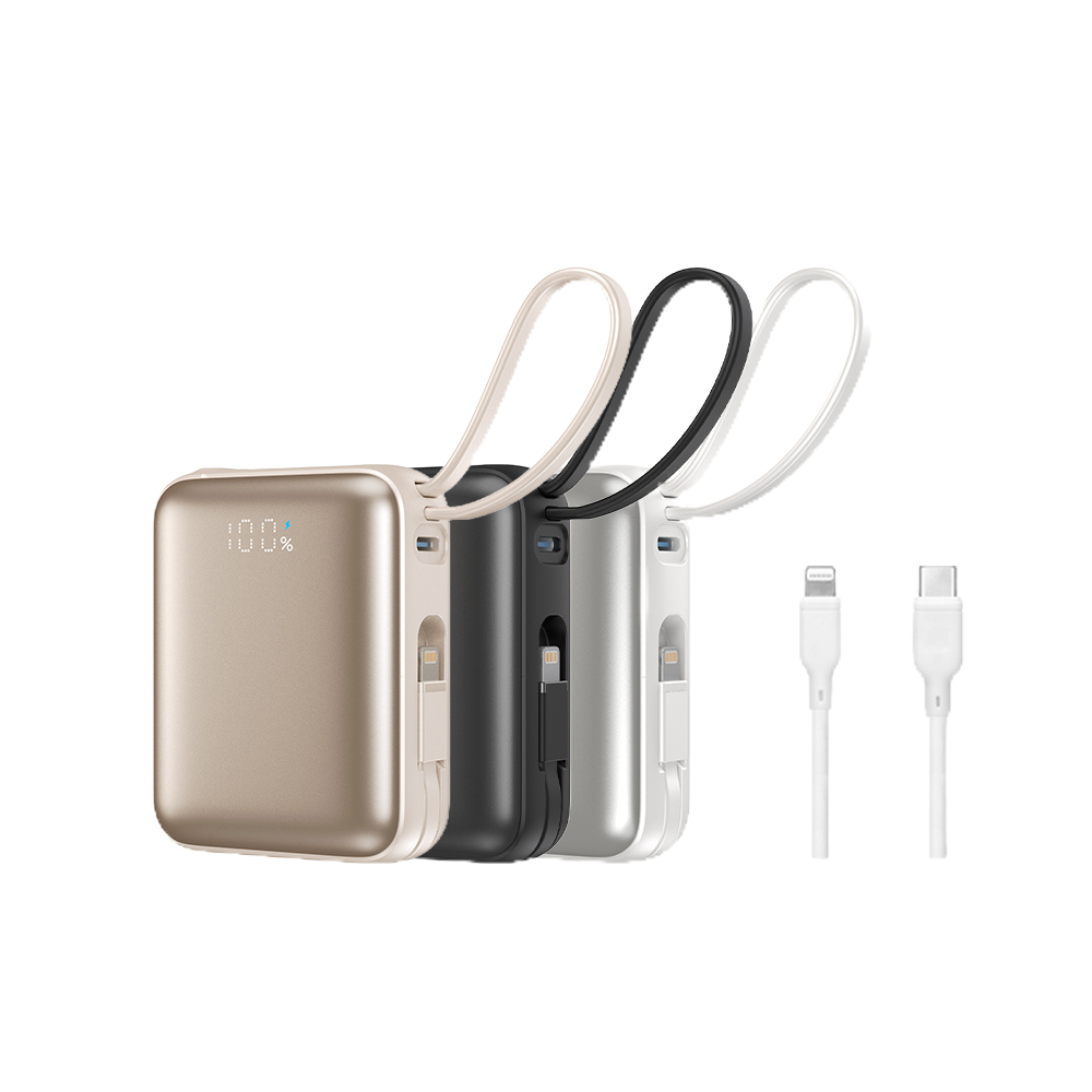 A-mego  AB100 MINI-2 10000mAh 22.5W 超輕巧自帶雙線行動電源_機身有標示瓦時 (Wh), , large