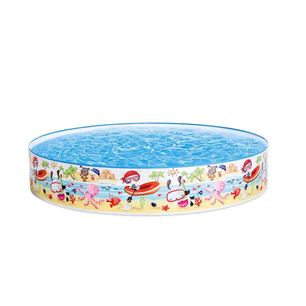 Inflatable underwater world hard plastic swimming pool paddling pool reservoir summer play pool, , large