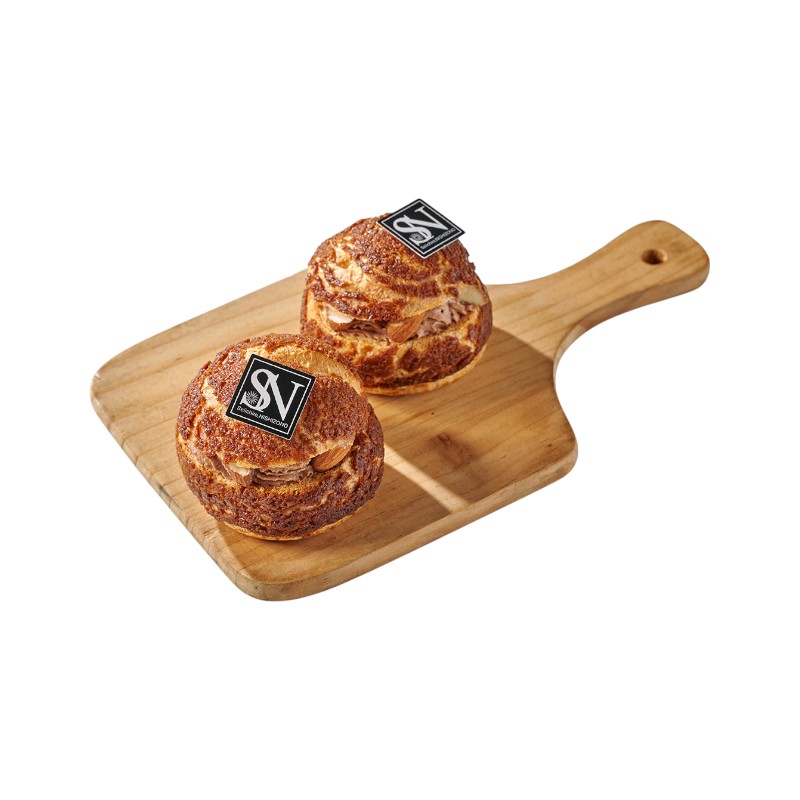 可可榛果脆皮泡芙, , large