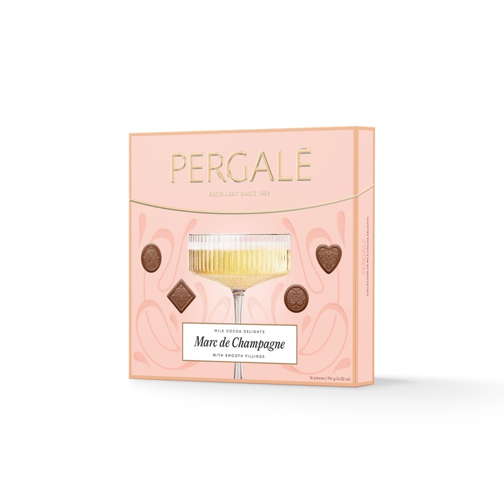 Pergale champagne cocoa gift box, , large