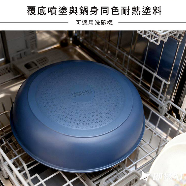 仙德曼星空彩輕量不沾鍋套組-6件組-2組, , large