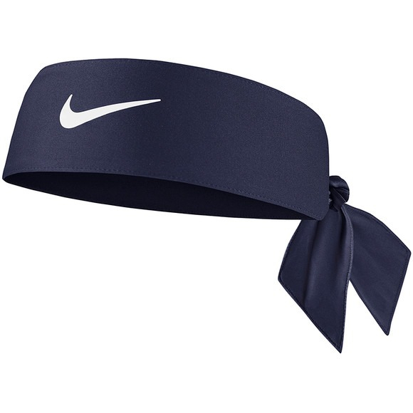 NIKE DRI-FIT 4.0 綁帶式頭帶 籃球 網球 運動頭帶 快乾 吸濕 排汗 N1002146 【樂買網】, 010 黑, large