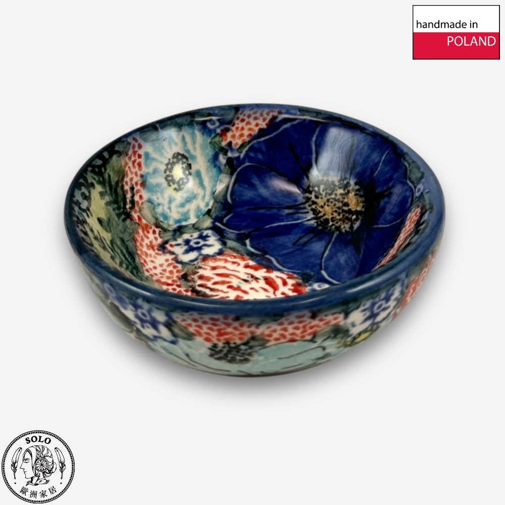 【SOLO歐洲家居】波蘭製 Cerraf 波蘭陶 7cm 醬料碗 野花之歌系列, , large