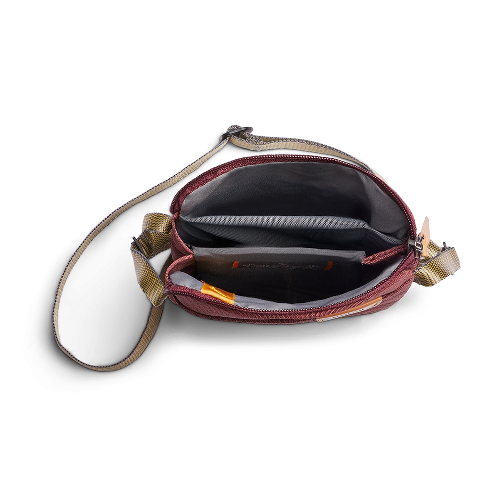 Bellroy 城市斜背包 側背包 小包 收納隔層-磚紅色, , large