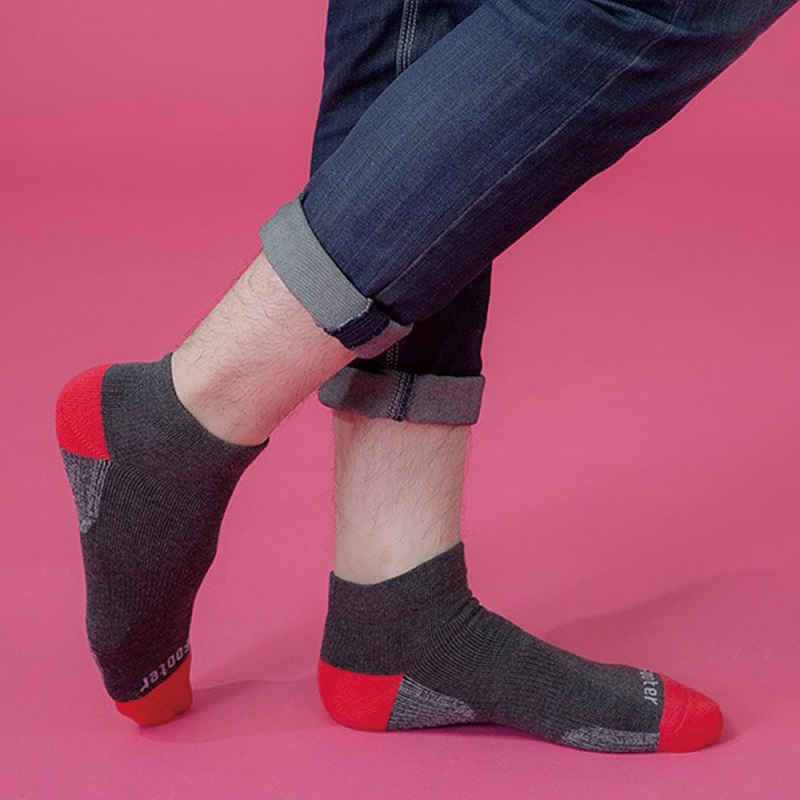 Sport socks, 深灰色, large