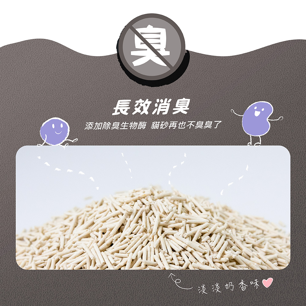 【凝混哪裡】混合貓砂 豆腐砂 礦砂 7L/2.5kg X 6包組, , large