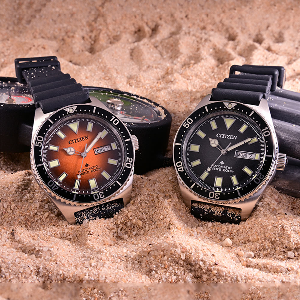 CITIZEN 星辰 PROMASTER NY012系列潛水機械錶 NY0120-01Z, , large