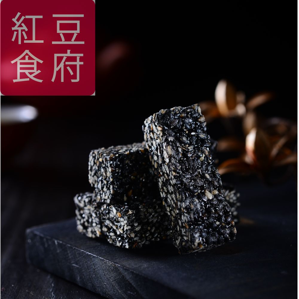 【紅豆食府】黑芝麻酥糖 100g/盒, , large