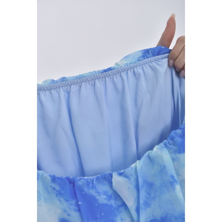 (S) shein渲染藍色洋裝二手衣, , large