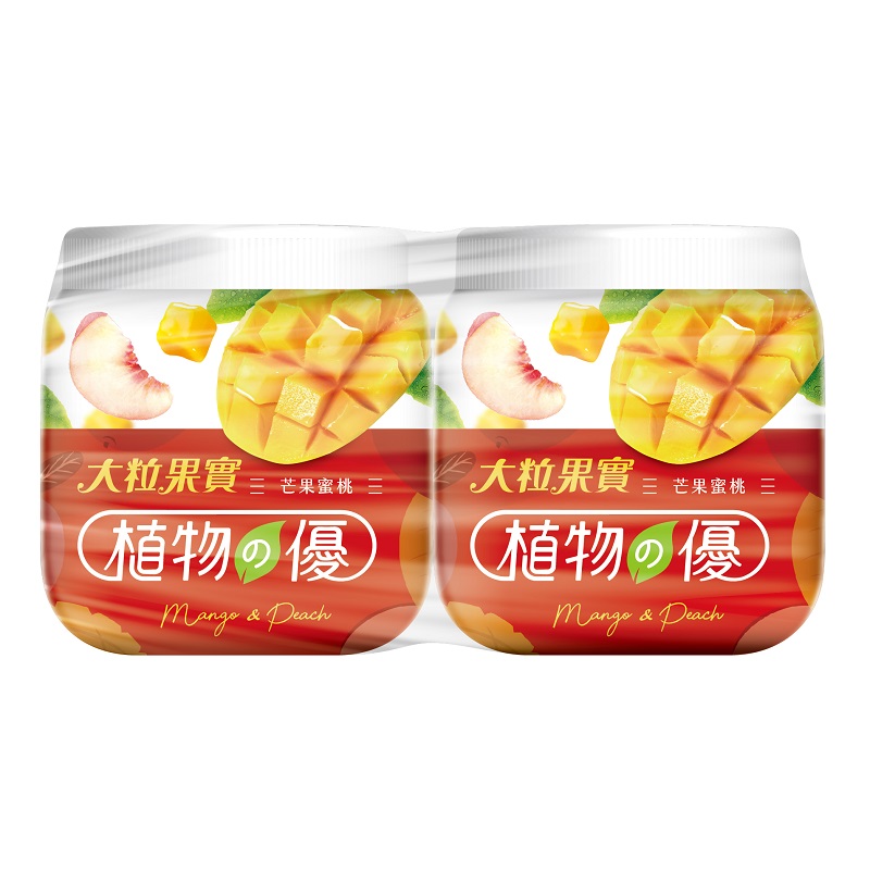 植物之優芒果蜜桃優格200g 家樂福線上購物