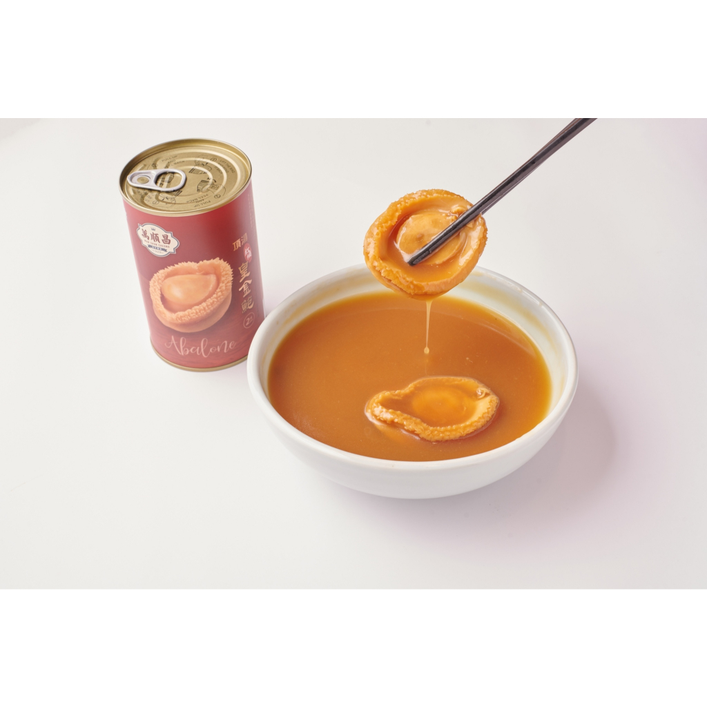 【萬順昌】頂湯紅燒皇金鮑魚2入禮盒, , large