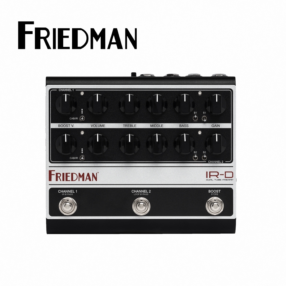 FRIEDMAN IR-D Dual Tube Preamp 前級效果器【敦煌樂器】, , large