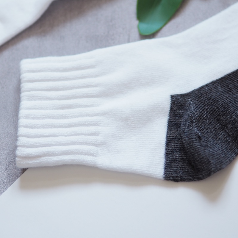 [Kaimei Cotton] 8 pairs of MIT Taiwan-made antibacterial and deodorizing pure cotton student socks, , large