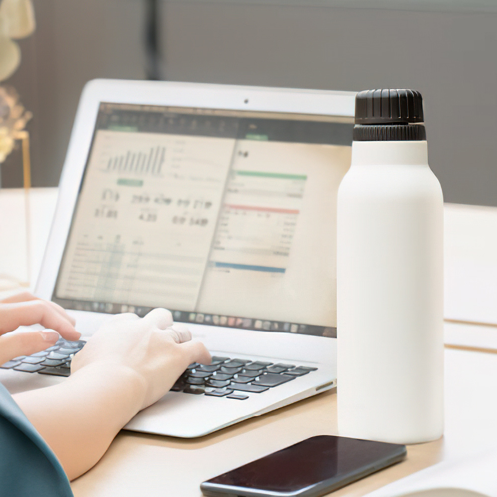 【日本孔雀Peacock】氣泡水 汽水 碳酸飲料 專用 316不鏽鋼保溫杯800ML-任選色(抗菌加工), , large