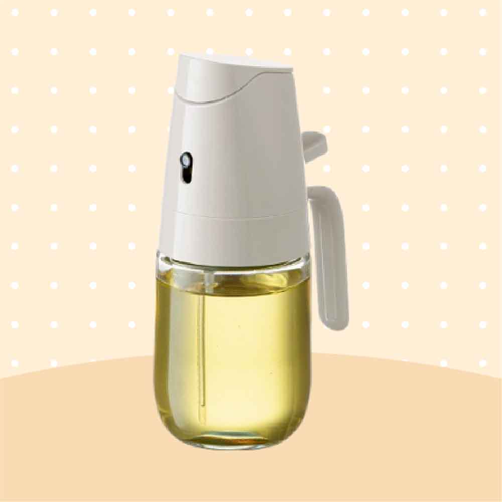 2-in-1 Oil Pour & Spray Glass Bottle, , large