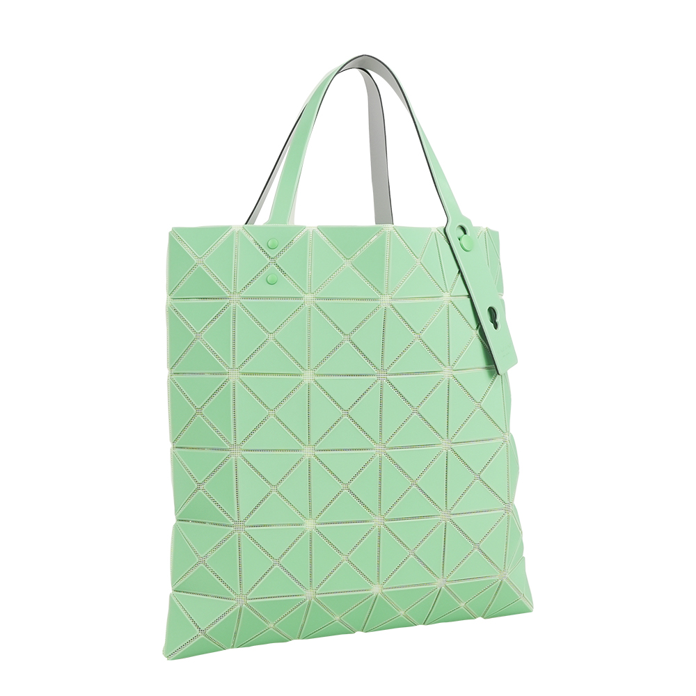 ISSEY MIYAKE BAO BAO LUCENT 6x6 霧面雙色托特包(淺綠色/綠色), , large