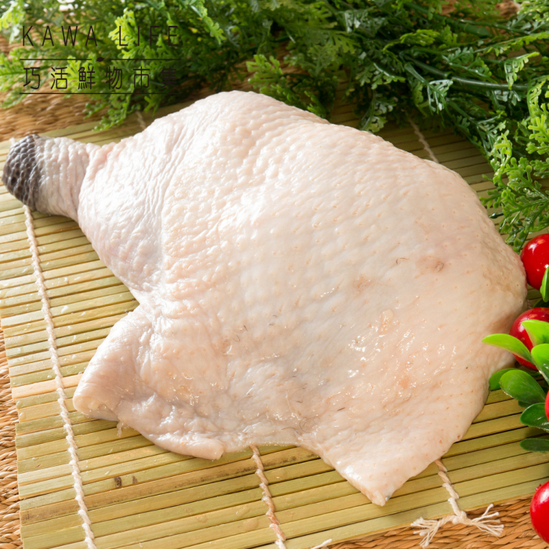 [KAWA巧活]黑鑽雞 去骨雞腿肉(270g)