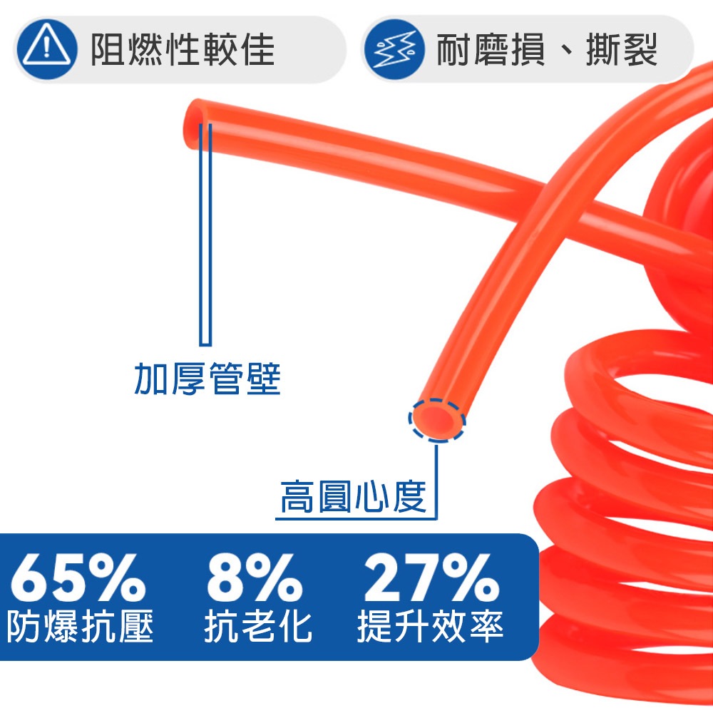 PU伸縮管 壓力風管 空壓管 氣動管, , large
