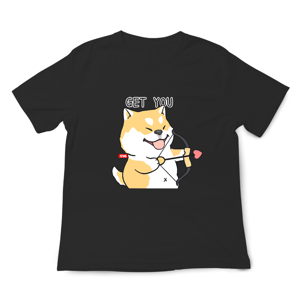 JZ TEE Cat & Shiba Inu - GET YOU Graphic Tee, , large