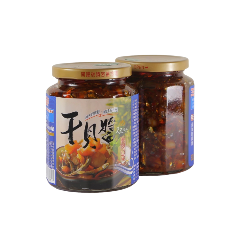 [泓俐]萬泰干貝醬-小辣450g, , large