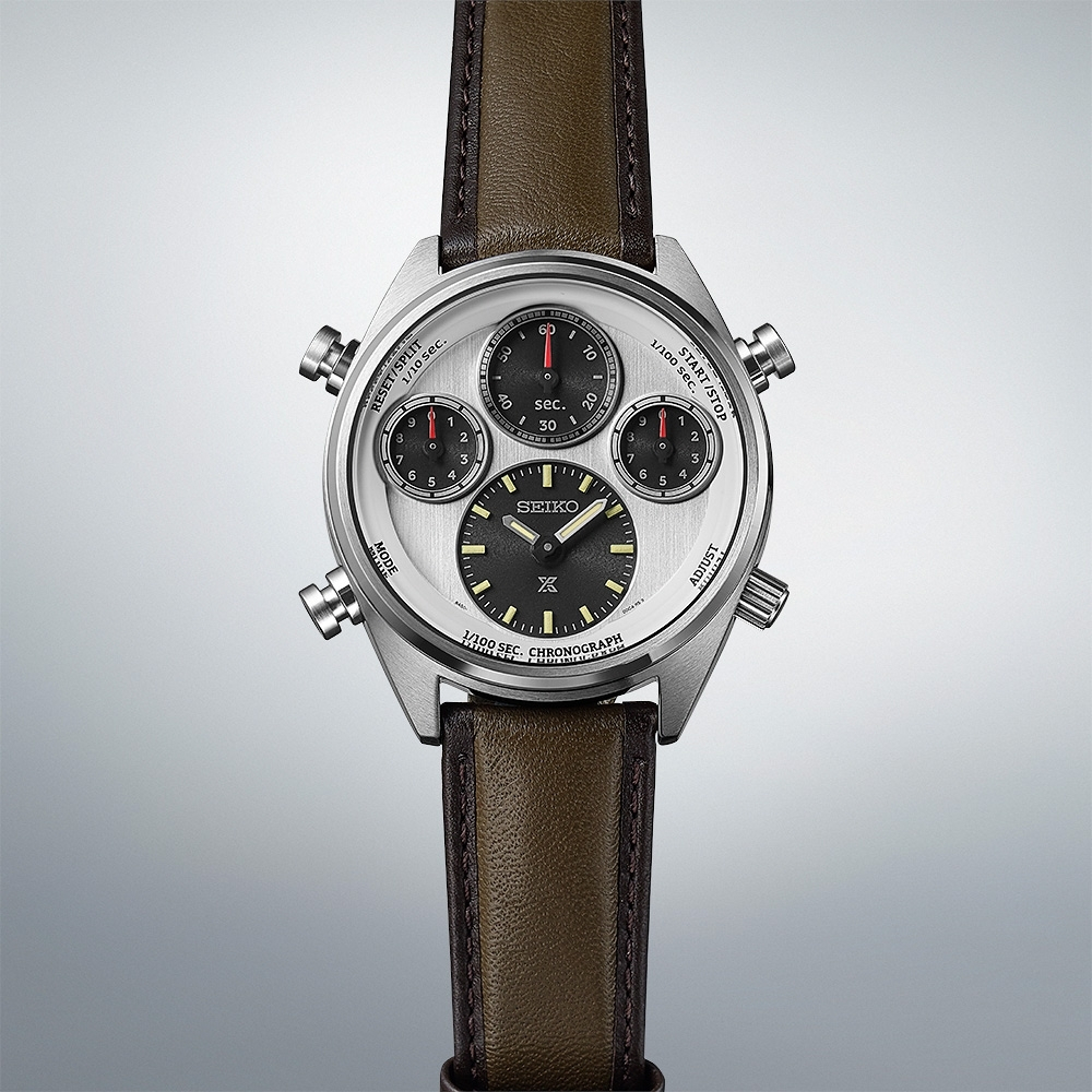 SEIKO 精工Prospex 110週年1/100秒太陽能計時手錶 SFJ009P1/8A50-00D0S, , large