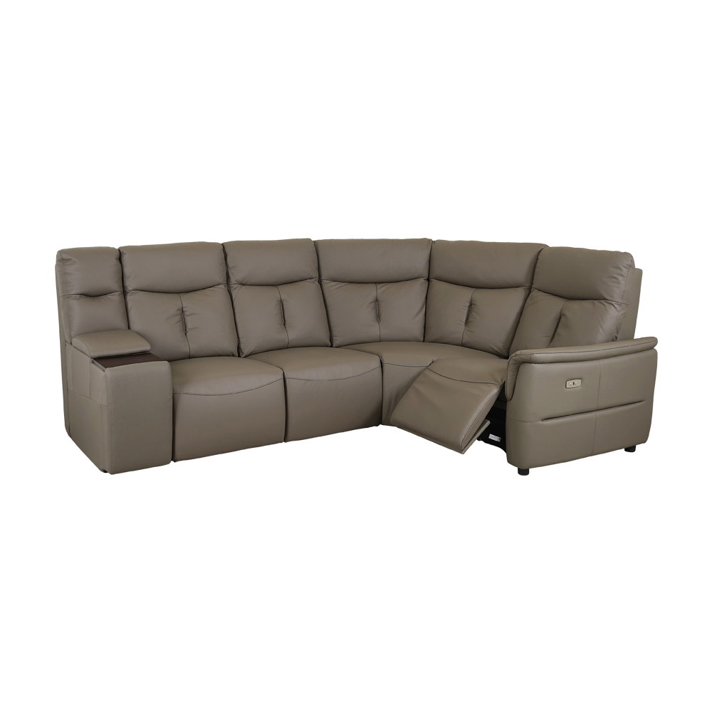 【Homelike】 喜家居8.8尺轉角L型單電動沙發(2367), , large