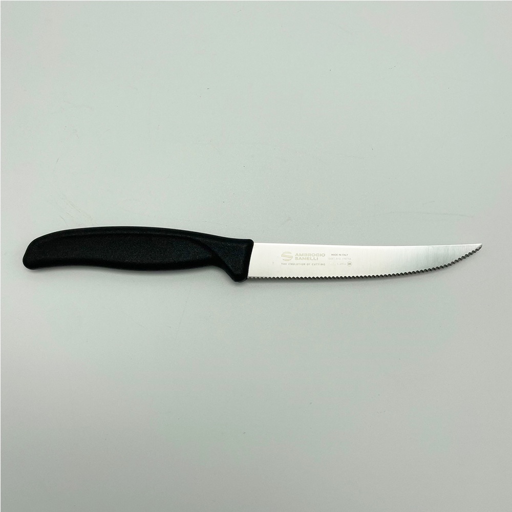 蓋瑞廚物【SANELLI 義大利製 牛排刀 12cm】義大利超跑故鄉158年歷史 義大利工藝米蘭設計美學 鋸齒牛排刀, , large