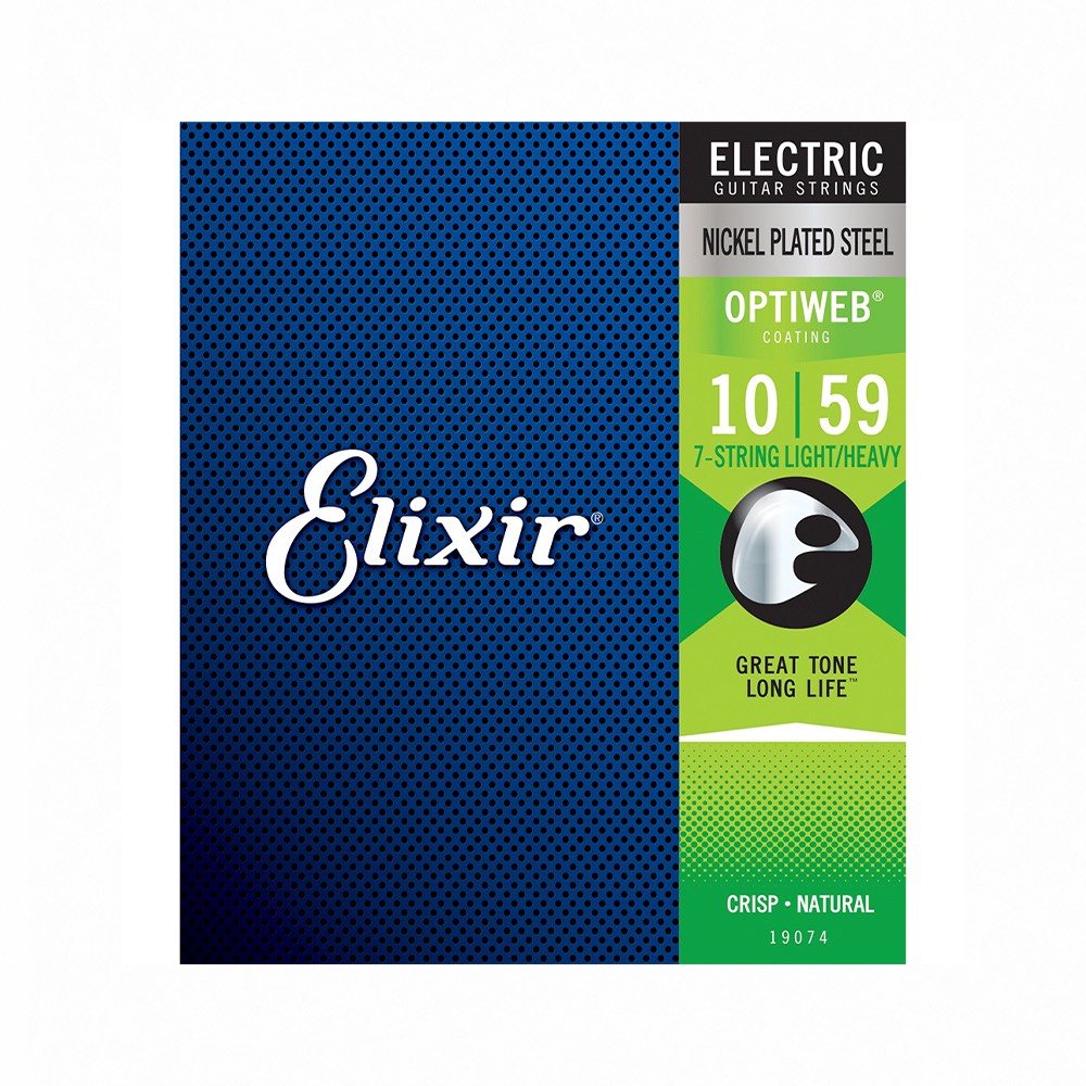 Elixir 19074 Optiweb 電吉他七弦 10-59【敦煌樂器】, , large