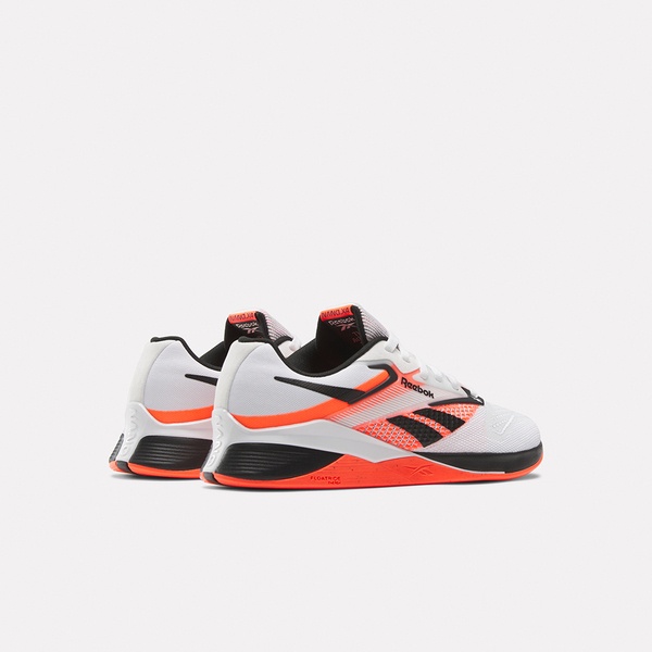 Reebok Nano X4 女 訓練鞋 多功能 運動 健身 重訓 支撐 透氣 緩震 白黑橘 [100074187], , large