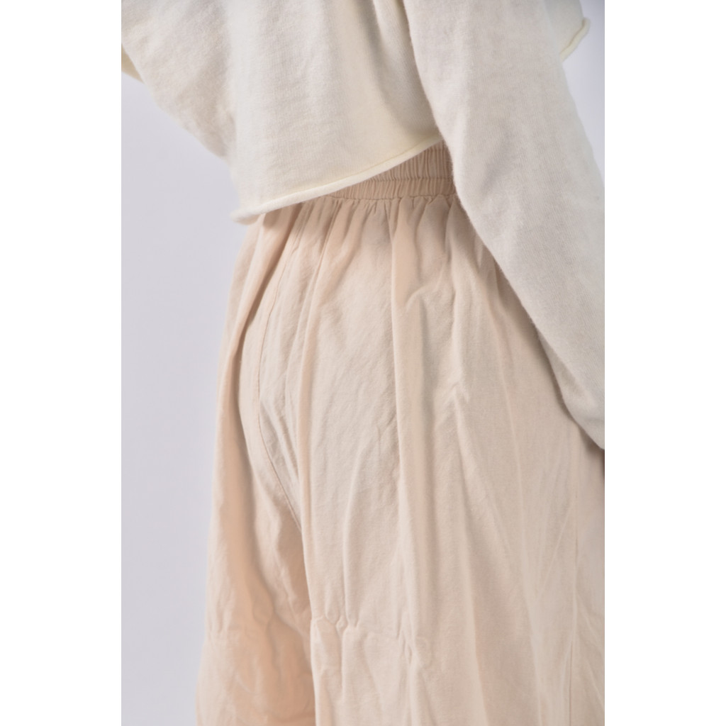 (XL) 精品高腰休閒杏色長褲二手衣, , large