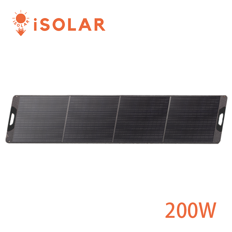 【iSOLAR】200W Foldable solar panel, , large
