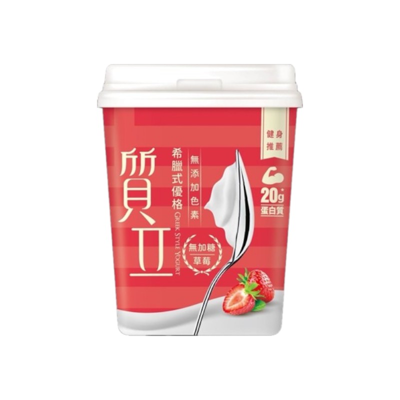 Greek Yogurt (Strawberry No Sugar Added), , large