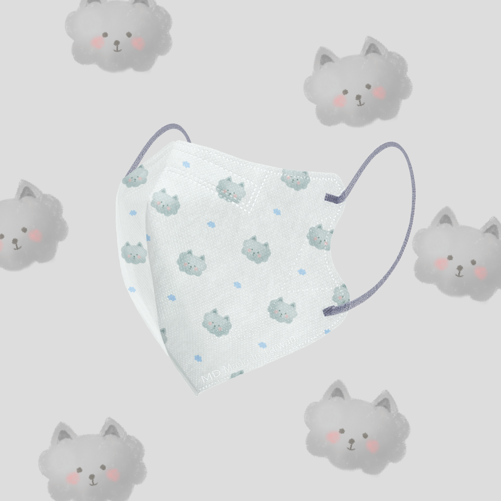 [CHENYU辰昱] 1-12Y_ 3D兒童醫療口罩 (FLUFFY系列) 30入, , large