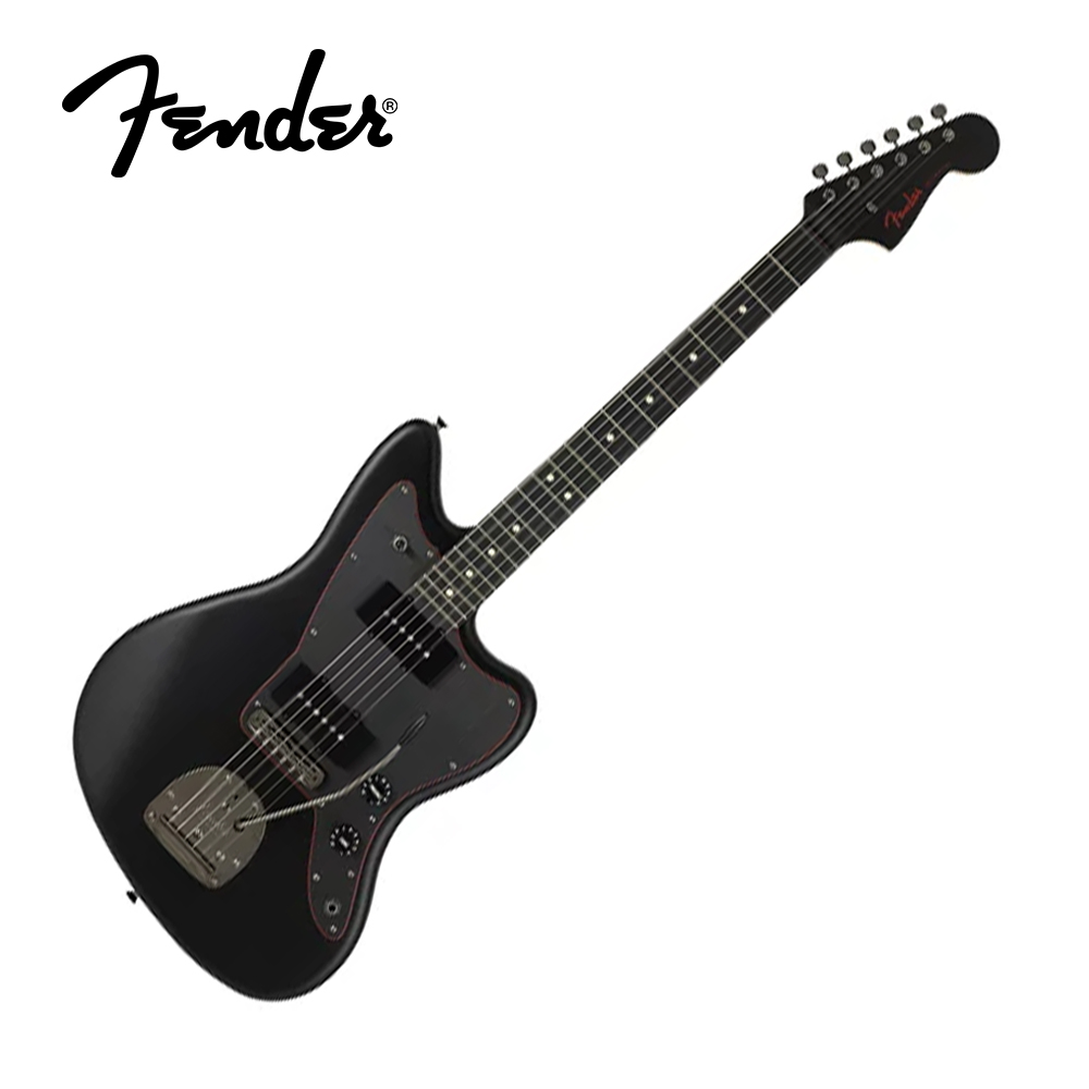 Fender MIJ LTD-25 Jazzmaster RW Noir 電吉他【敦煌樂器】, , large