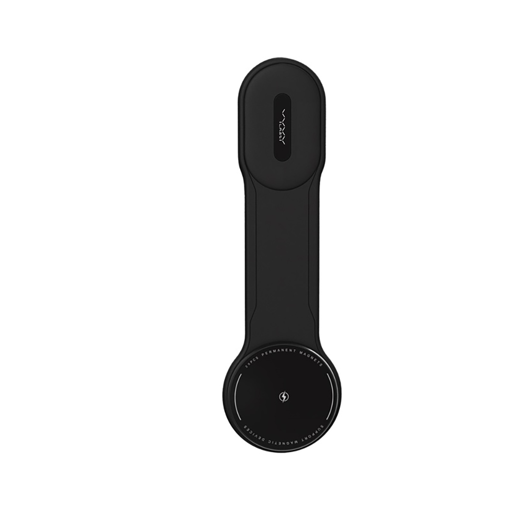 【Vyvylabs】M01魔術磁吸車載支架無線充(15W)(黑), , large