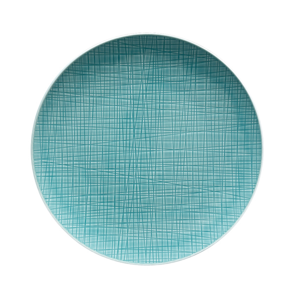 Rosenthal Mesh Disc - Aqua Blue 27cm, , large
