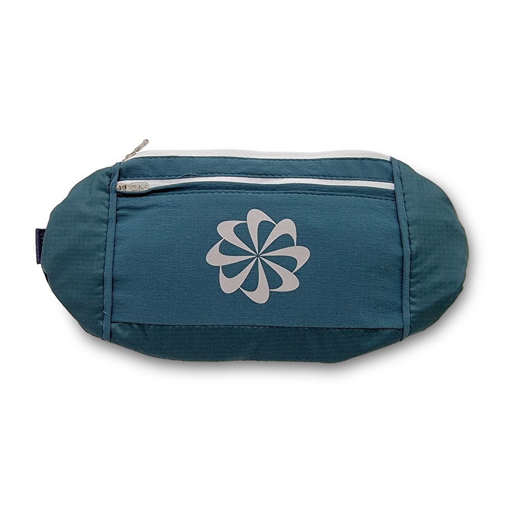 NIKE CHALLENGER腰包(大) 隨身包 休閒 慢跑 戶外運動 反光 雙層拉鍊 輕量 透氣 乾爽 舒適 藍綠 黑, , large