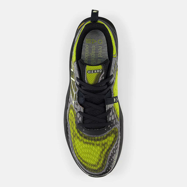 New Balance Fresh Foam X Hierro V8 男 慢跑鞋 2E寬楦 黑綠 [MTHIERY8], , large