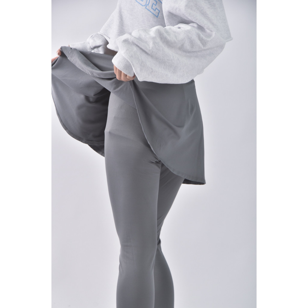 (M) kodz高腰質感韻律綠色長褲二手衣, , large