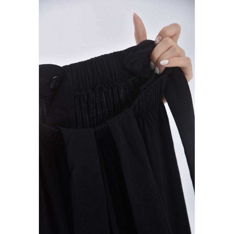 (S) 質感吊帶黑色長裙二手衣, , large