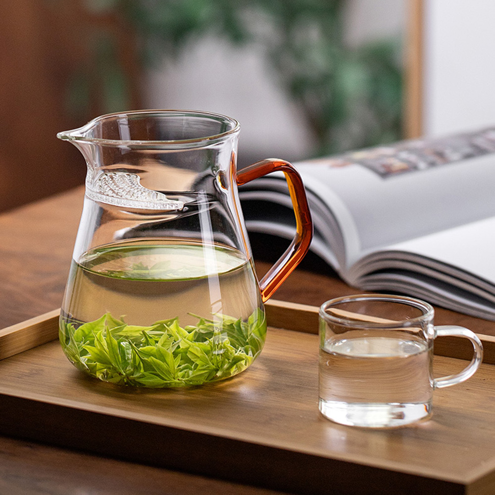 【GlassKing】GK-069 月牙茶海 月牙公杯 耐熱玻璃茶海 功夫茶具 分茶杯 分酒杯 公道杯, , large