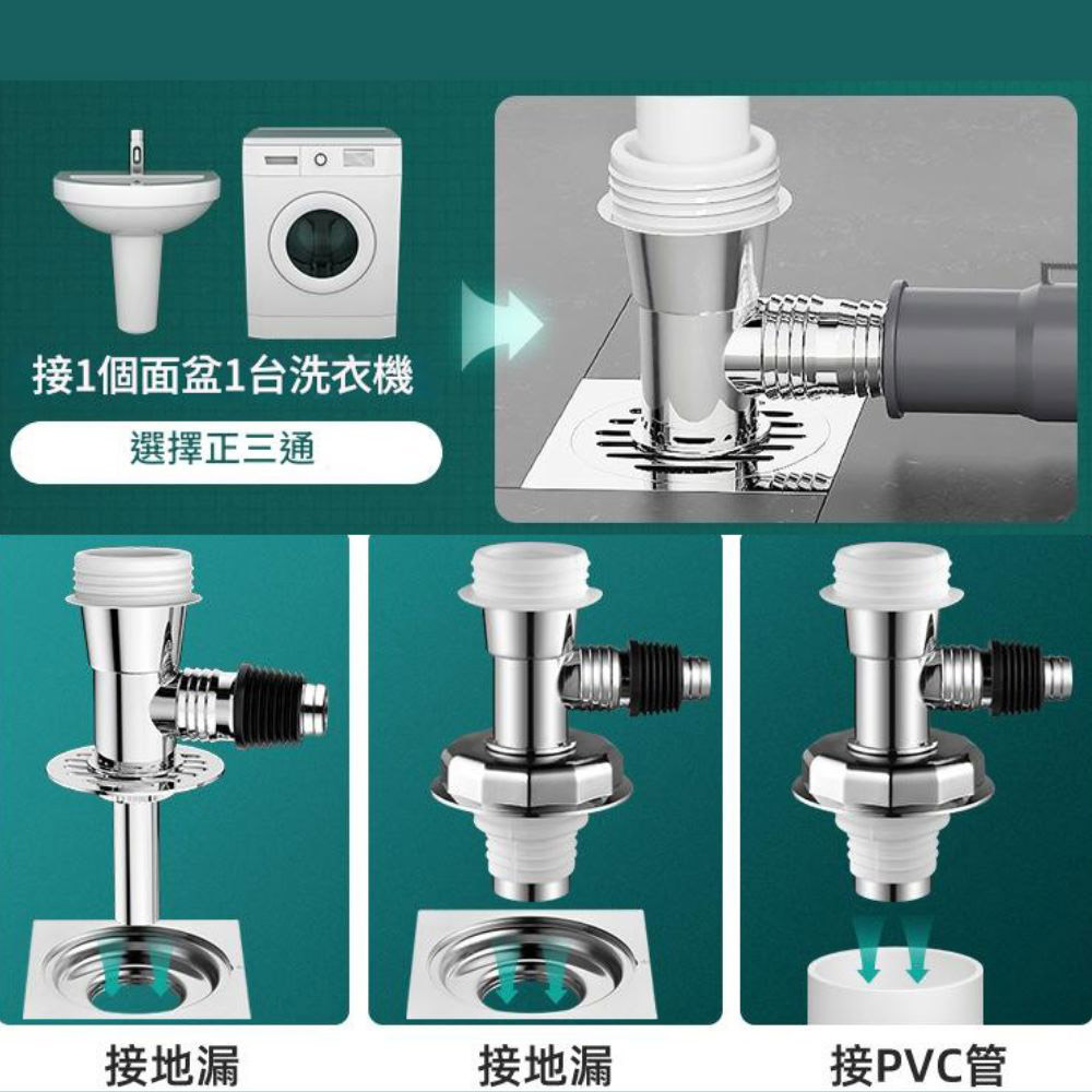 防溢水三通【正三通】, , large