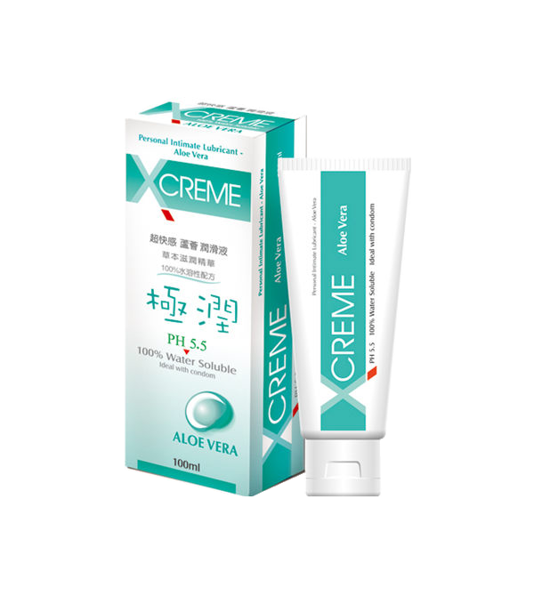 【XCREME超快感】蘆薈潤滑液 100ml 草本滋潤精華, , large