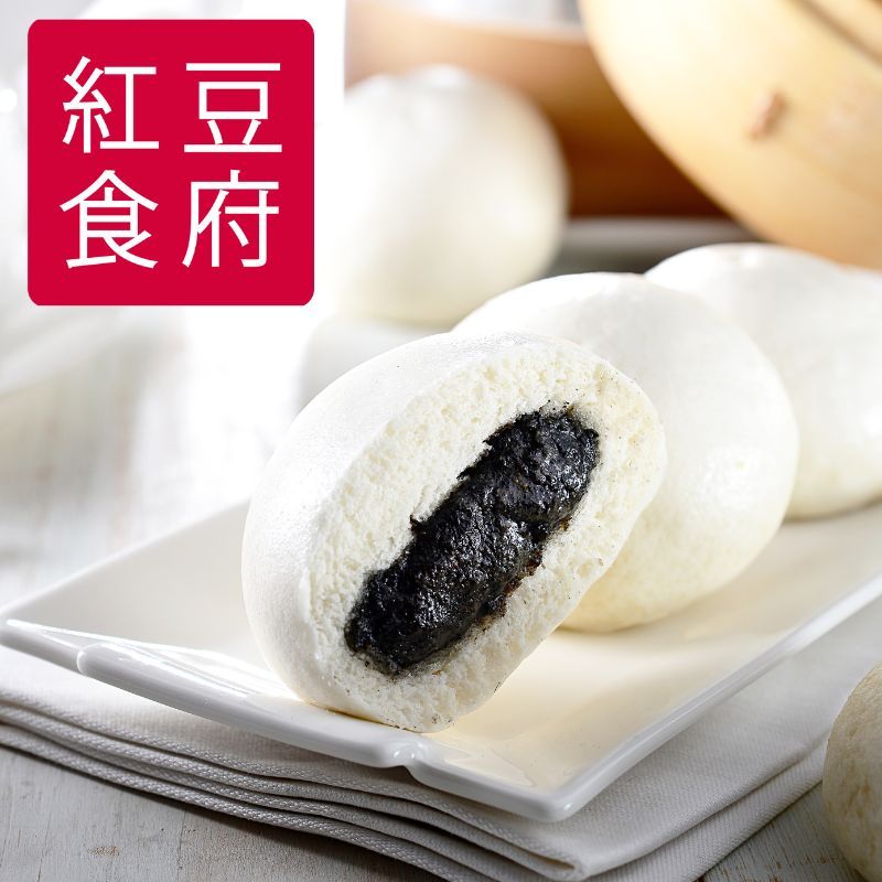 【紅豆食府】芝麻包, , large