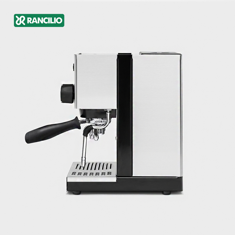 【Rancilio 藍奇里奧】Silvia 單鍋爐單孔 家用半自動咖啡機（經典銀）｜義式咖啡機, , large