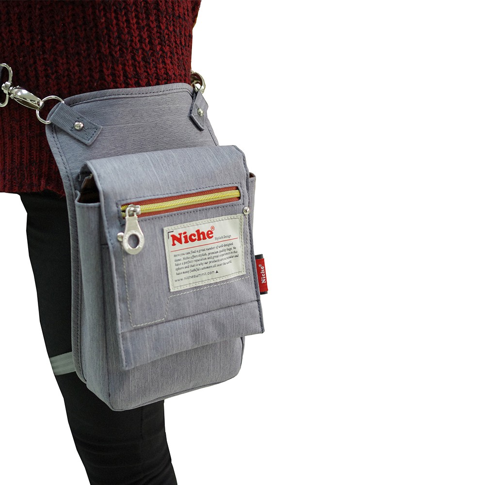 【Niche 樂奇】防撥水尼龍 腿包 腰包 髓身小包 NCL-5316, , large