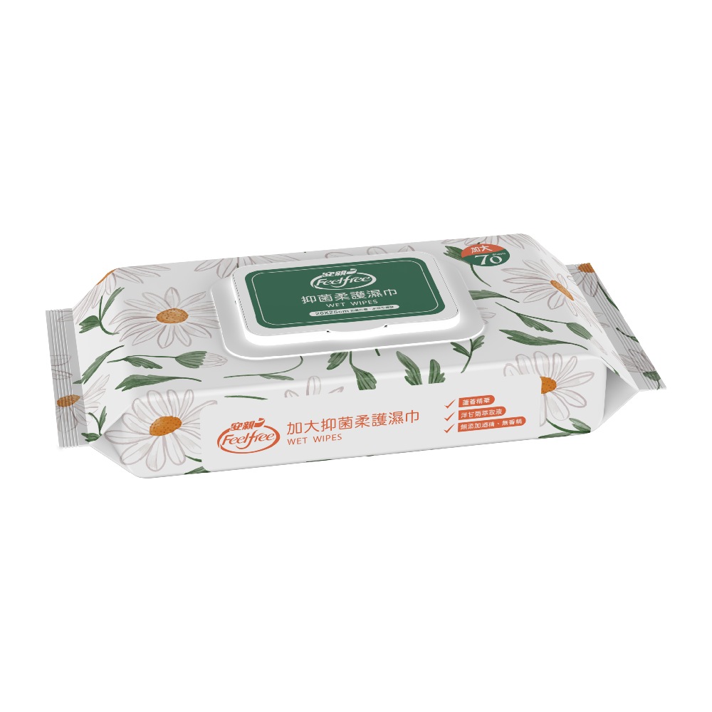 [安親]加大抑菌柔護濕巾(70抽x24包/箱), , large