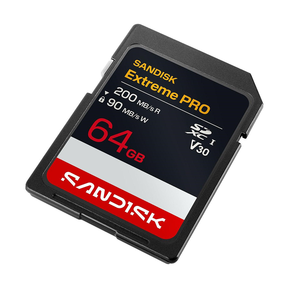 【SanDisk】Extreme PRO 64G SDXC UHS-I U3 V30 相機用記憶卡, , large