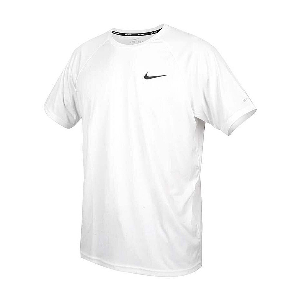NIKE ESSENTIAL 成人男性短袖防曬衣 健身 訓練 跑步 戶外 運動 吸汗 乾爽 透氣 彈性 黑 灰 白 紅, , large