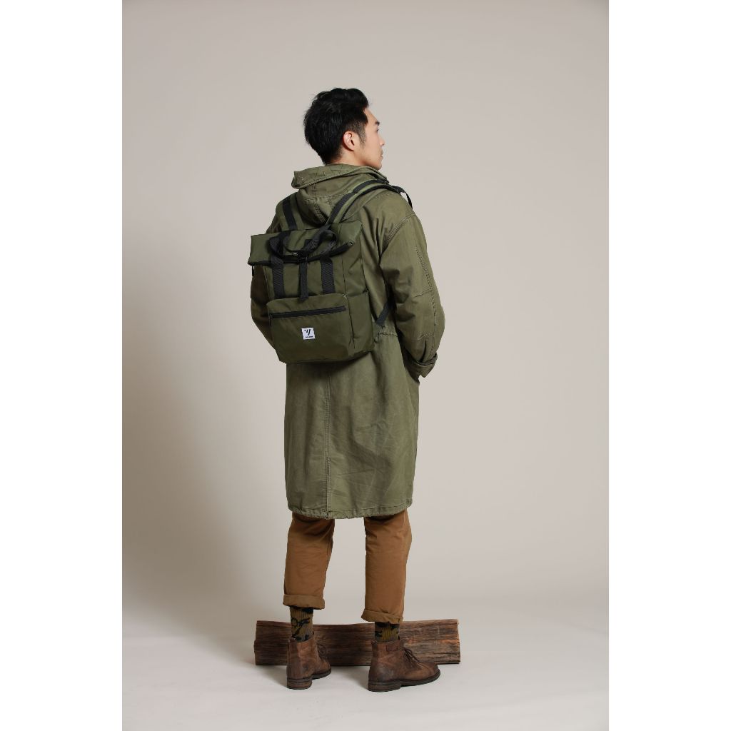 【YUNJOIN】TWILL-Stylish multifunctional lightweight backpack, , large